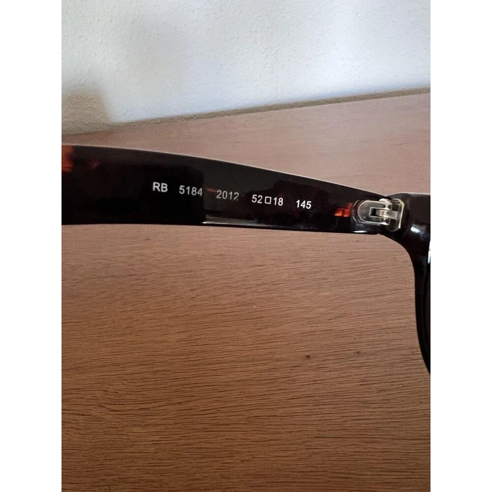 Ray-Ban RB5184 Wayfarer Sunglasses FRAMES ONLY 52mm‎ Tortoise Brown Italy Unisex
